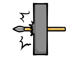 <p>V. <strong>xâm nhập vào</strong>, <strong>đâm xuyên qua</strong>, hoặc <strong>thấm vào</strong>, đặc biệt khi nói về một vật cản hoặc bề mặt rắn chắc.</p><p><span style="color: purple"><strong>SYN:</strong> <strong>Pierce</strong>, Enter, <strong>Permeate, invade</strong></span></p><p><span data-name="small_blue_diamond" data-type="emoji">🔹</span> The bullet failed to <strong>_____</strong>the metal wall.<br>→ Viên đạn không thể <strong>xuyên qua</strong> bức tường kim loại.</p><p><span data-name="small_blue_diamond" data-type="emoji">🔹</span> Sunlight <strong>_______ed </strong>the thick forest canopy.<br>→ Ánh nắng mặt trời <strong>xuyên qua</strong> tán rừng dày.</p>