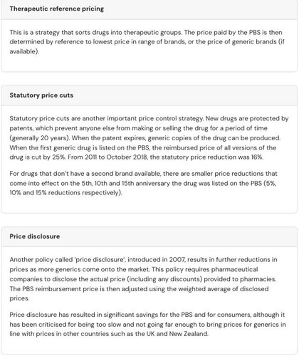 <p>Managing the costs associated with new and expensive medications.</p>