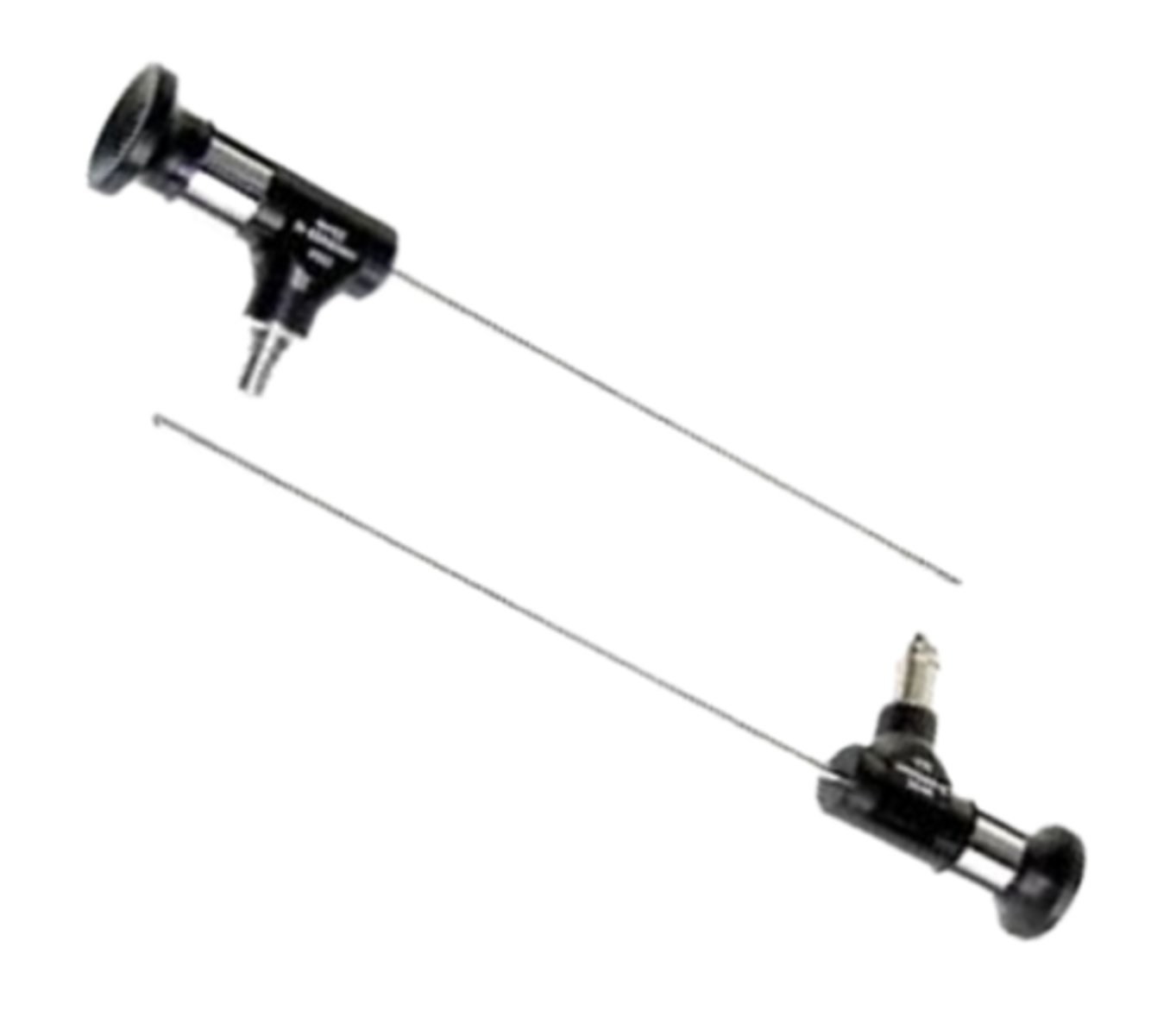 <p>endoscopes with a very thin stainless-steel shaft that can bend slightly more than rigid endoscopes</p>