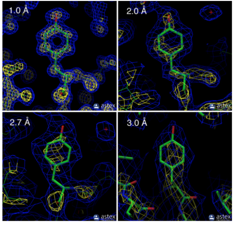 <p>Protein Structure:</p><p>e. Protein Structure resolution, which is the structure with the highest resolution?</p>