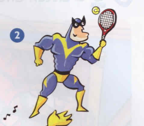 <p>play tennis</p>