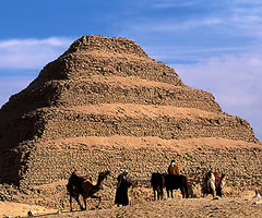 <p>pyramid of djoser in Egypt</p>