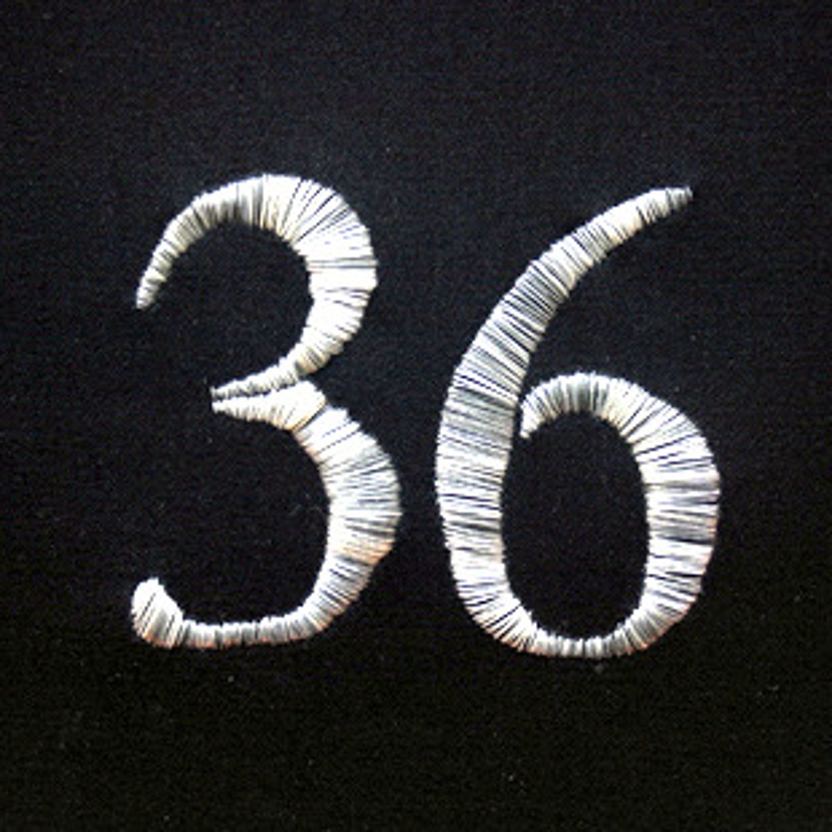 <p>thirty-six</p>