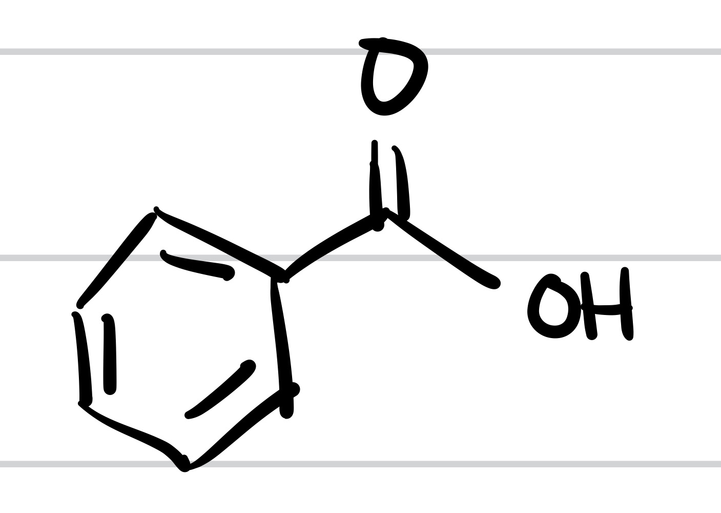 <p><span>The double O bond adds to the methyl, and so does the OH</span></p>