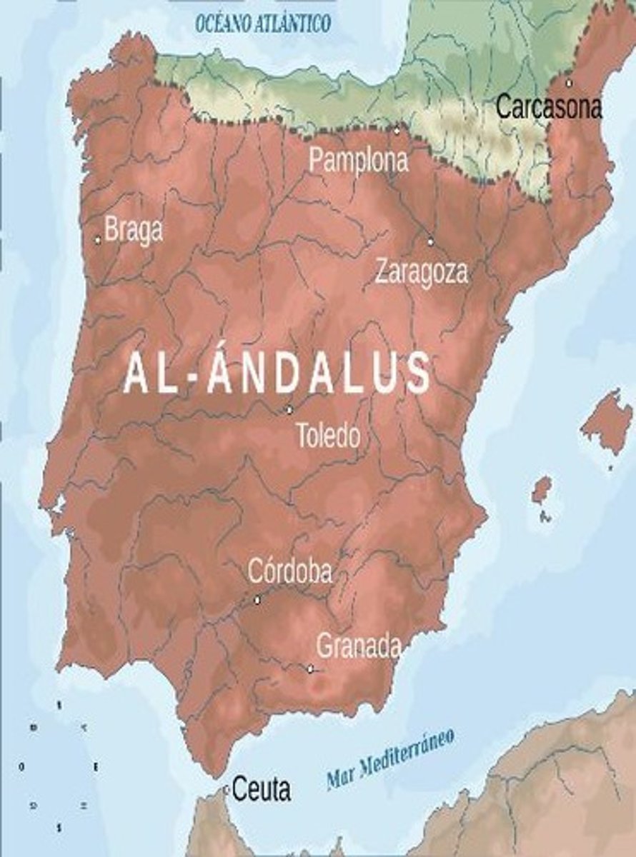 <p>Muslim state in Spain, capital Córdoba.</p>