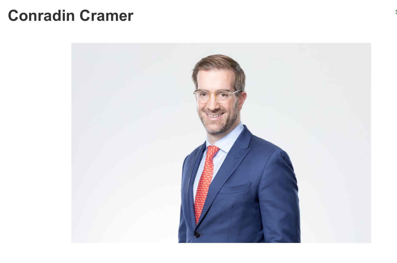 <p>Conradin Cramer</p><p>war nicht irgendein Cramer Praesident?</p>