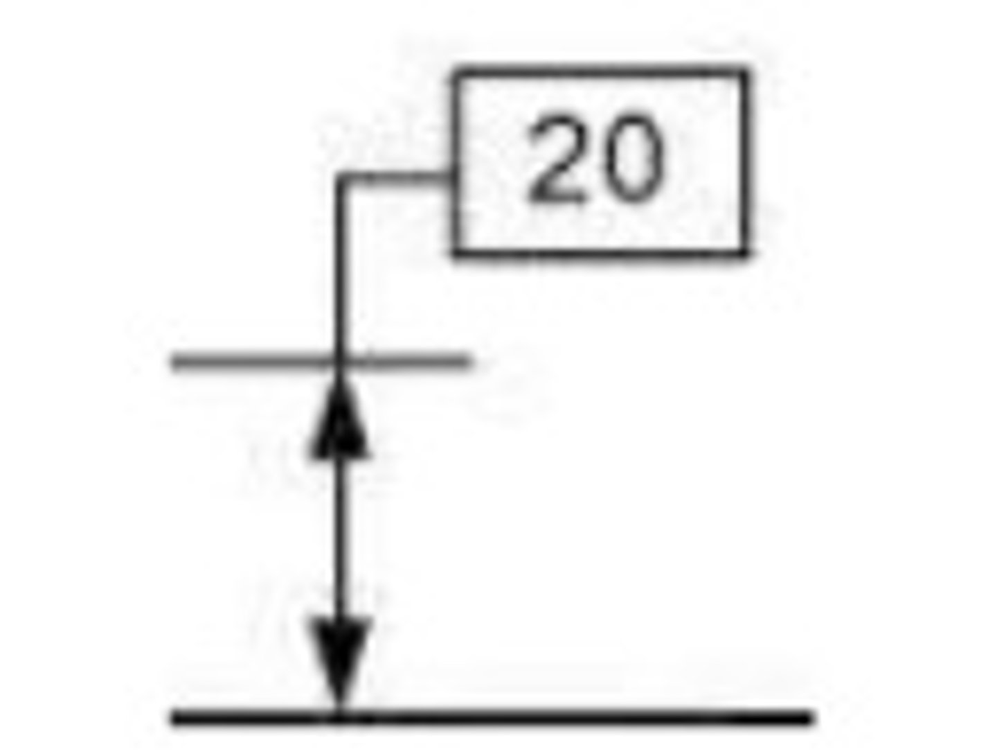 <p>A theoretically exact dimension. It is identified by a box and locates the perfect position of a feature from a datum.</p>