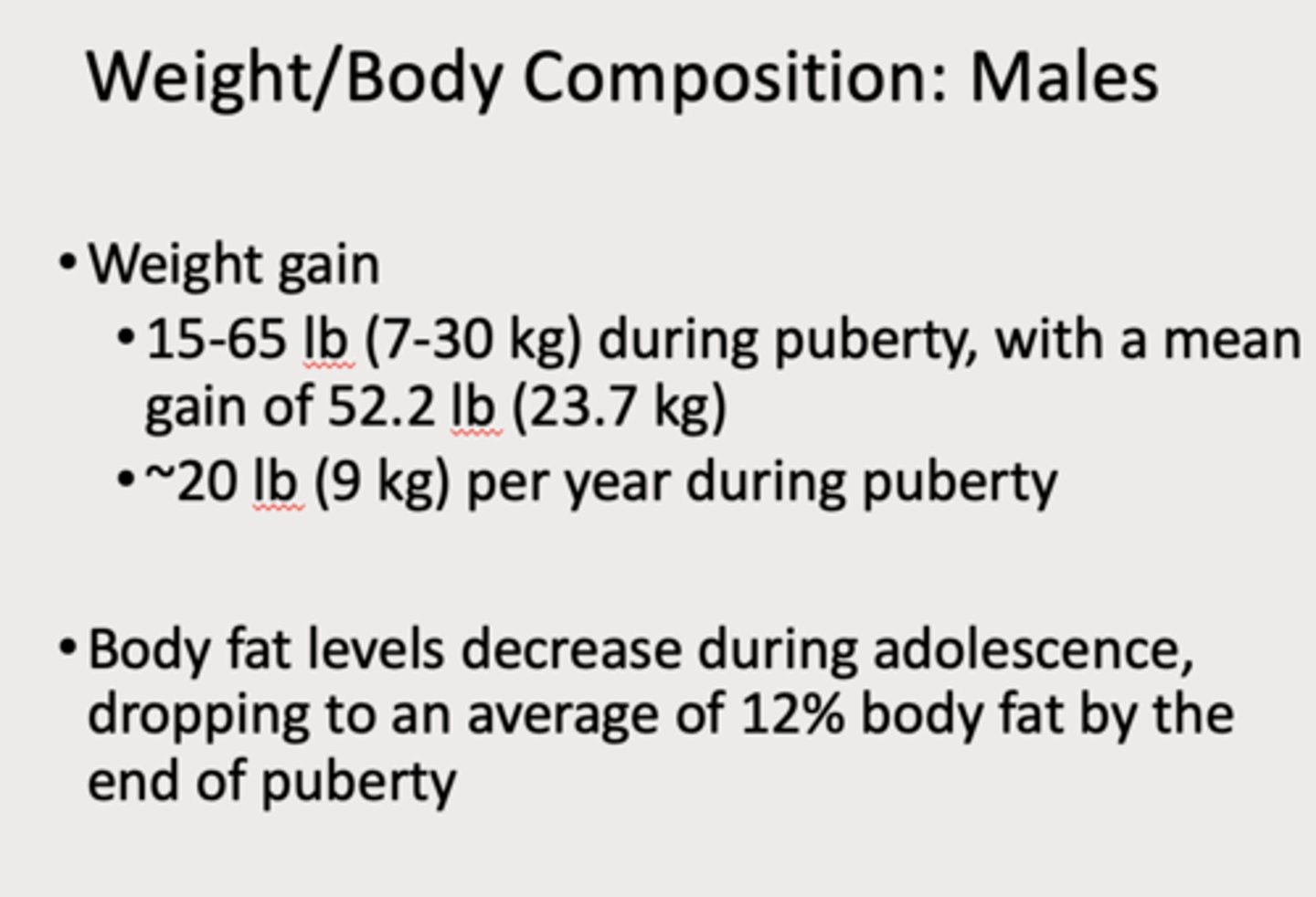 <p>15-65 lbs</p>