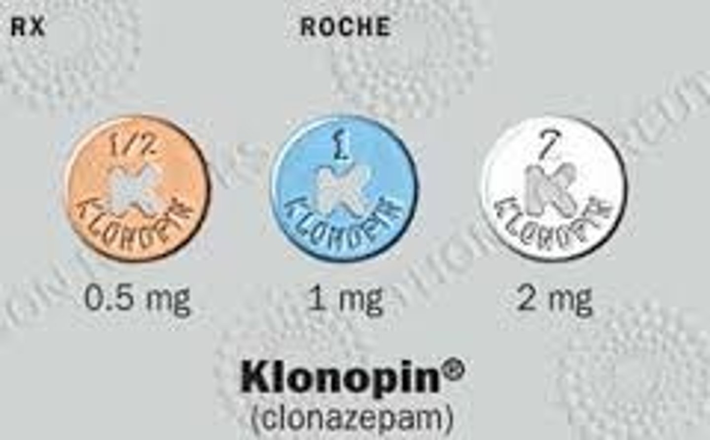 <p>Brand: Klonopin</p><p>Class: Benzodiazepine</p>