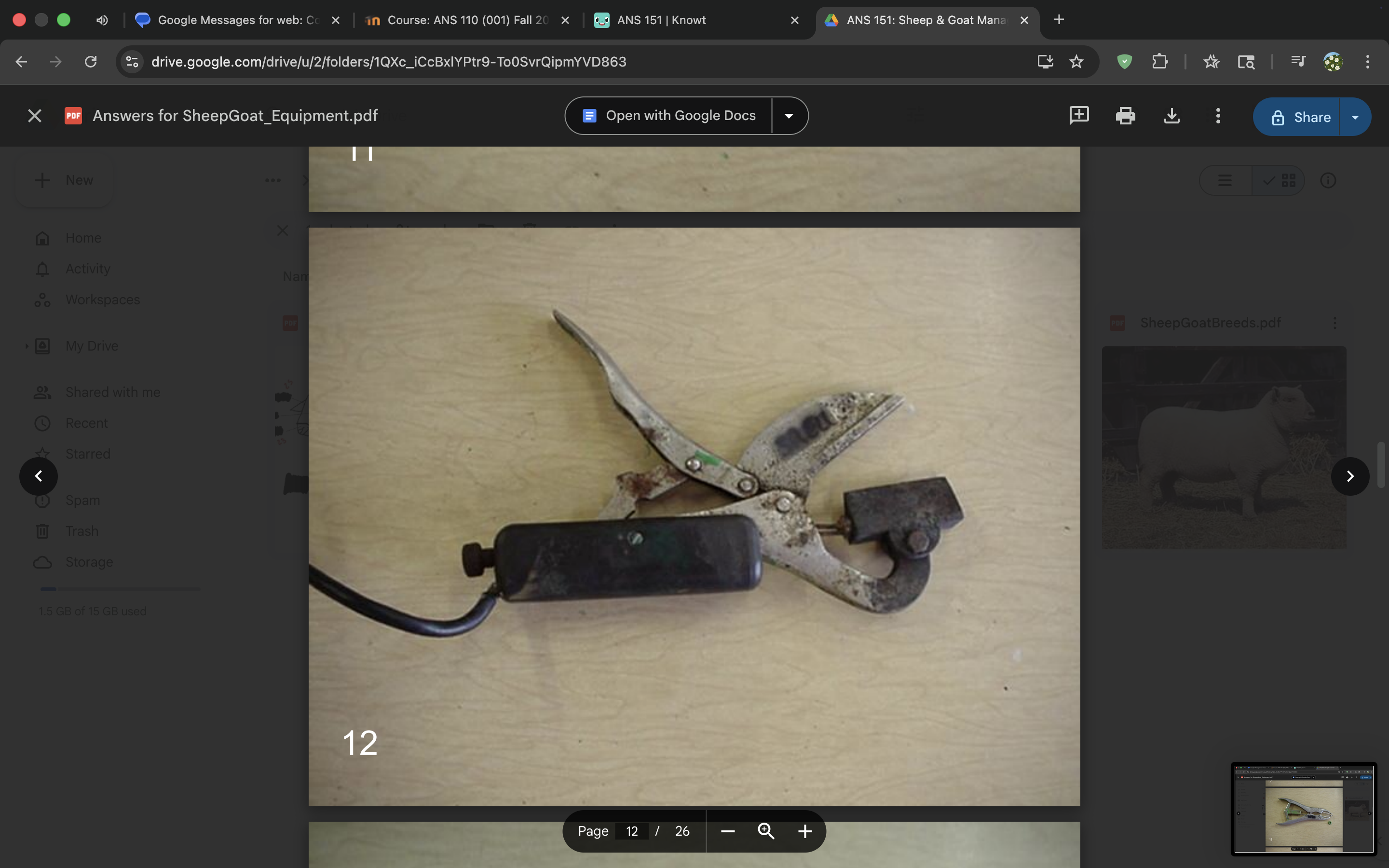 <p>Electric tail docker</p>