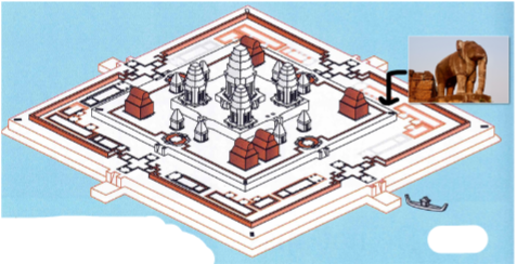 <p>Angkor, Cambodia, 950 CE</p>