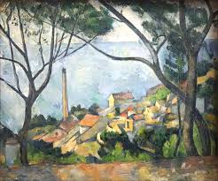 <p>Cezanne, “La mer à l’Estaque”, 1878-1879, Oil on canvas, 73 × 93 cm</p>