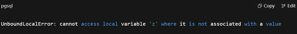 <p>not allowed in Python but could try global variables</p>
