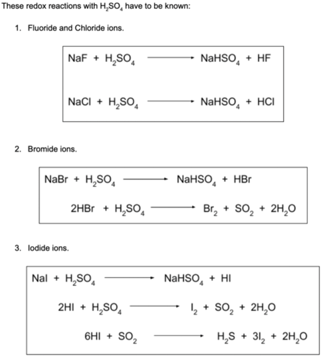 <p>reducing agents - donate their electrons to other species</p>