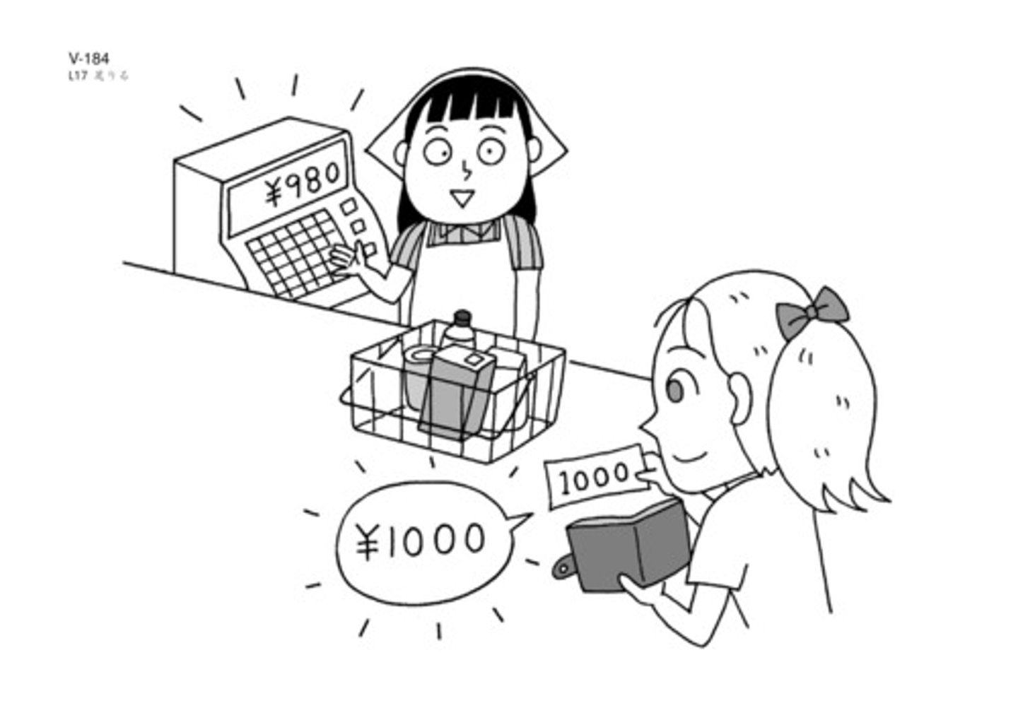 <p>（が）たりる</p><p>đủ</p>