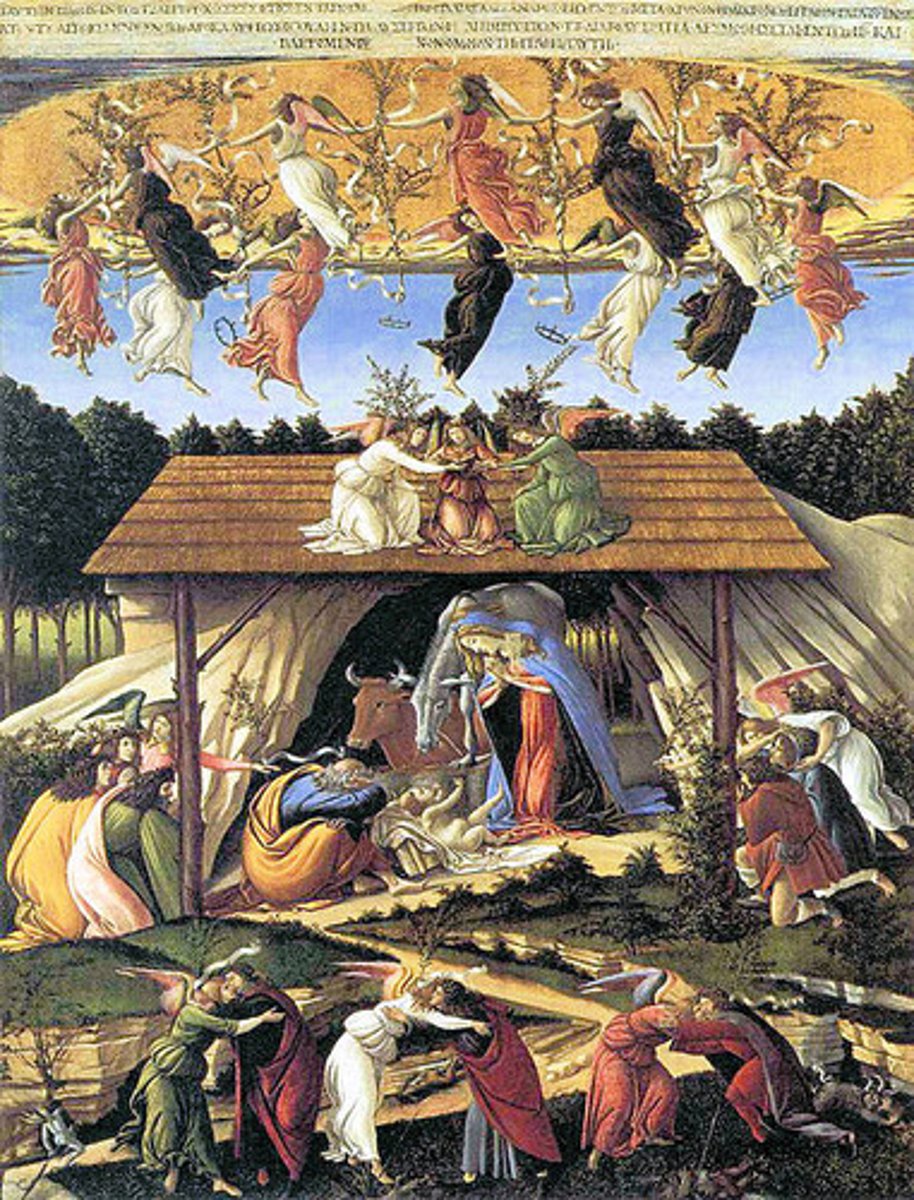 <p>The Mystical Nativity</p>