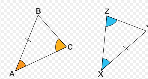 <p>AAS(angle-angle-side) congruence theorem</p>
