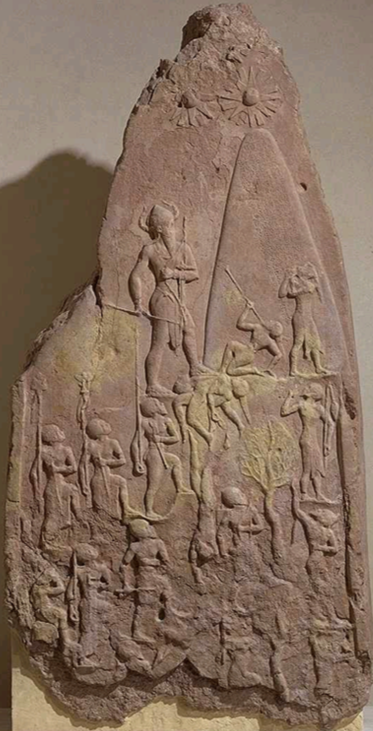 <p>victory stele of naram-sin</p>