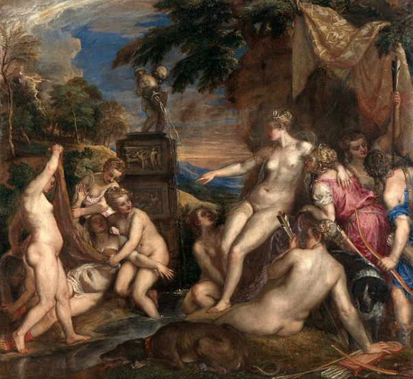 <p><strong>Diana and Callisto</strong> by <em>Titian</em></p><p>$ 71.7 million</p>
