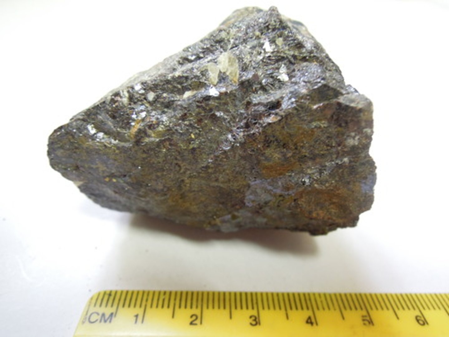 <p>Mineral<br>Color: Yellow, Brown, Black, Red, Green, White, Colorless<br>Streak: White to yellowish brown<br>Luster: Nonmetallic<br>Cleavage: Perfect in six directions<br>Hardness: 3.5 - 4.0<br>Specific Gravity: 3.9-4.1</p>
