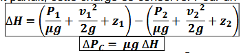 <p><em>obtenue en divisant la relation de perte de charge par µg</em></p>