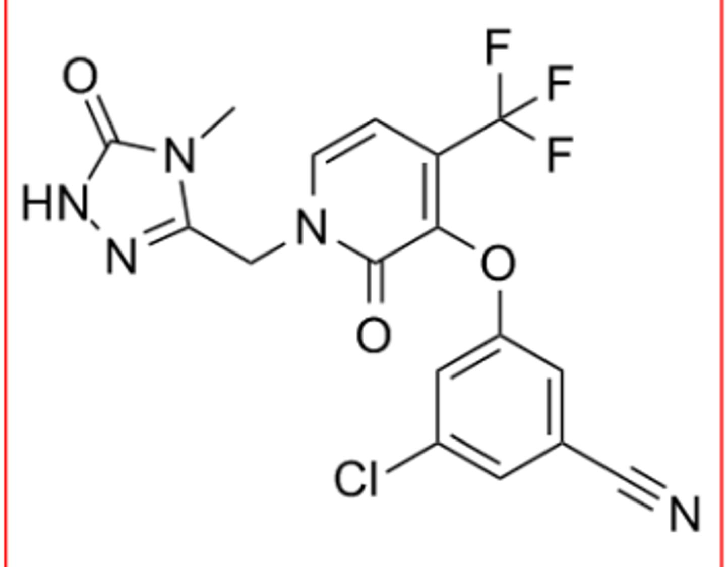 <p>pyridinone NNRTI that inhibits HIV-1</p>