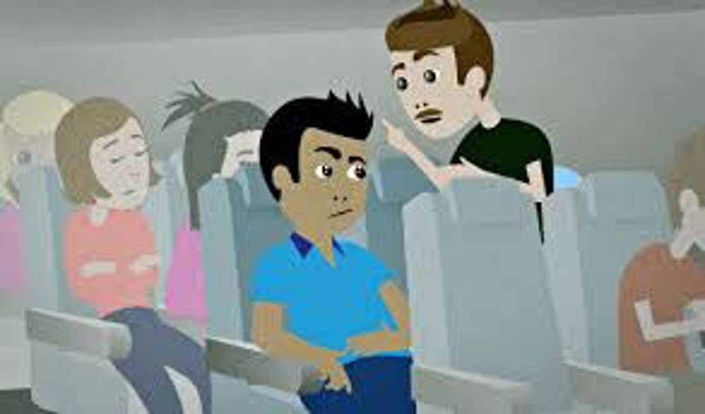 <p>Pardon me; Excuse me.</p>