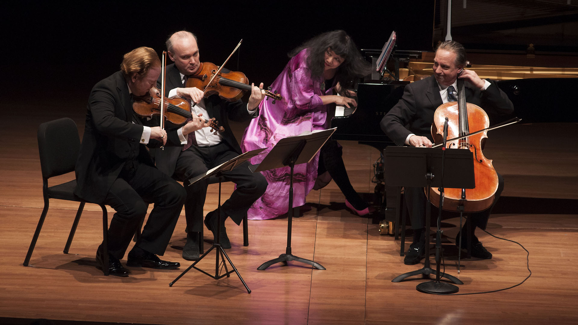 <p>a piece for 2-15 musicians, usually performed in a small room</p>