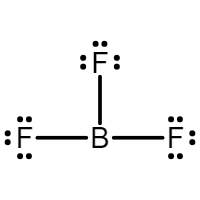 <p>3 +3(7) = 24 electrons</p><p>electron domains: 3 (all bonds)</p><p>molecular geometry: trigonal planar</p>