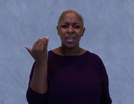 <p>Wag three finger</p>