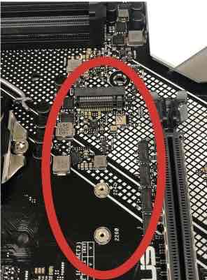 <p>The socket in this picture is used to connect which of the following items?</p>