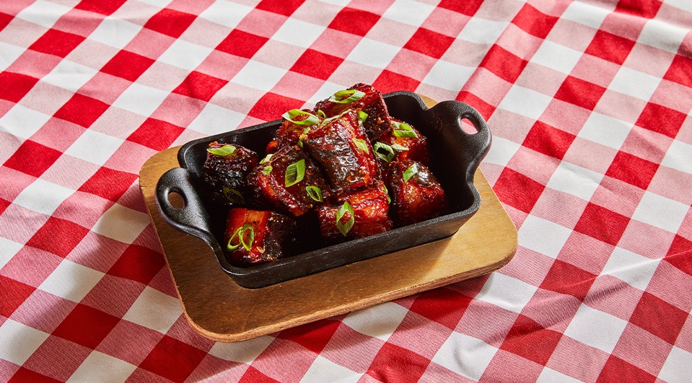 <p>Candied Bacon</p>