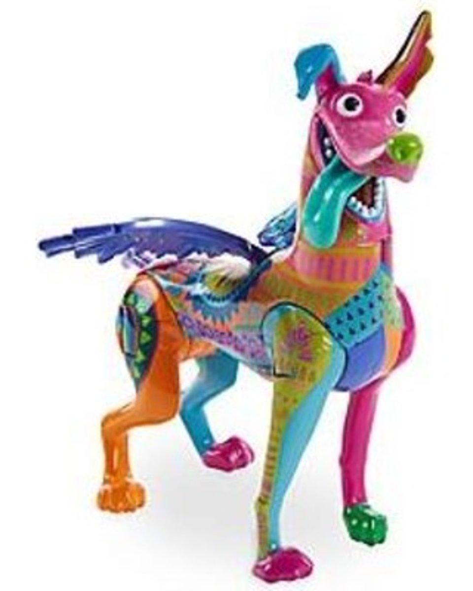 <p>Type of Mexican folk art; Fantastical creatures that combine elements of different animals</p>