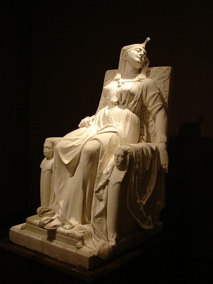 <p>Focus on Agency: Unlike contemporary white artists (e.g., Thomas Ball) who portrayed enslaved people as passive recipients of freedom bestowed by Lincoln, Lewis's figures in Forever Free are agents of their own liberation.</p><p>Independence: The figures are not shown in a "contented servant" trope, but as individuals reclaiming their bodies, rights, and family structure.</p><p>Defiance of Patronage: Lewis created Forever Free despite her white patron, Lydia Maria Child, discouraging her from doing so.</p><p>Classicism and Subject: She used the elite, traditional medium of white Carrara marble—usually reserved for mythological figures—to represent Black people, thus elevating their status and humanity.</p>