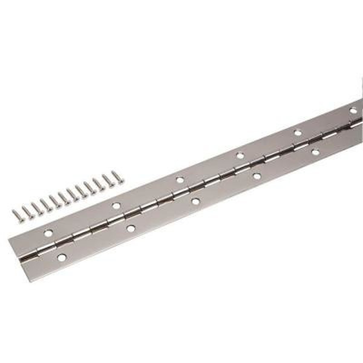 <p>Long, continuous butt hinge that can be cut to the correct length.</p>
