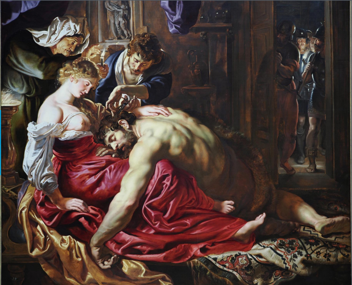 <p>Rubens, Samson and Delilah</p>