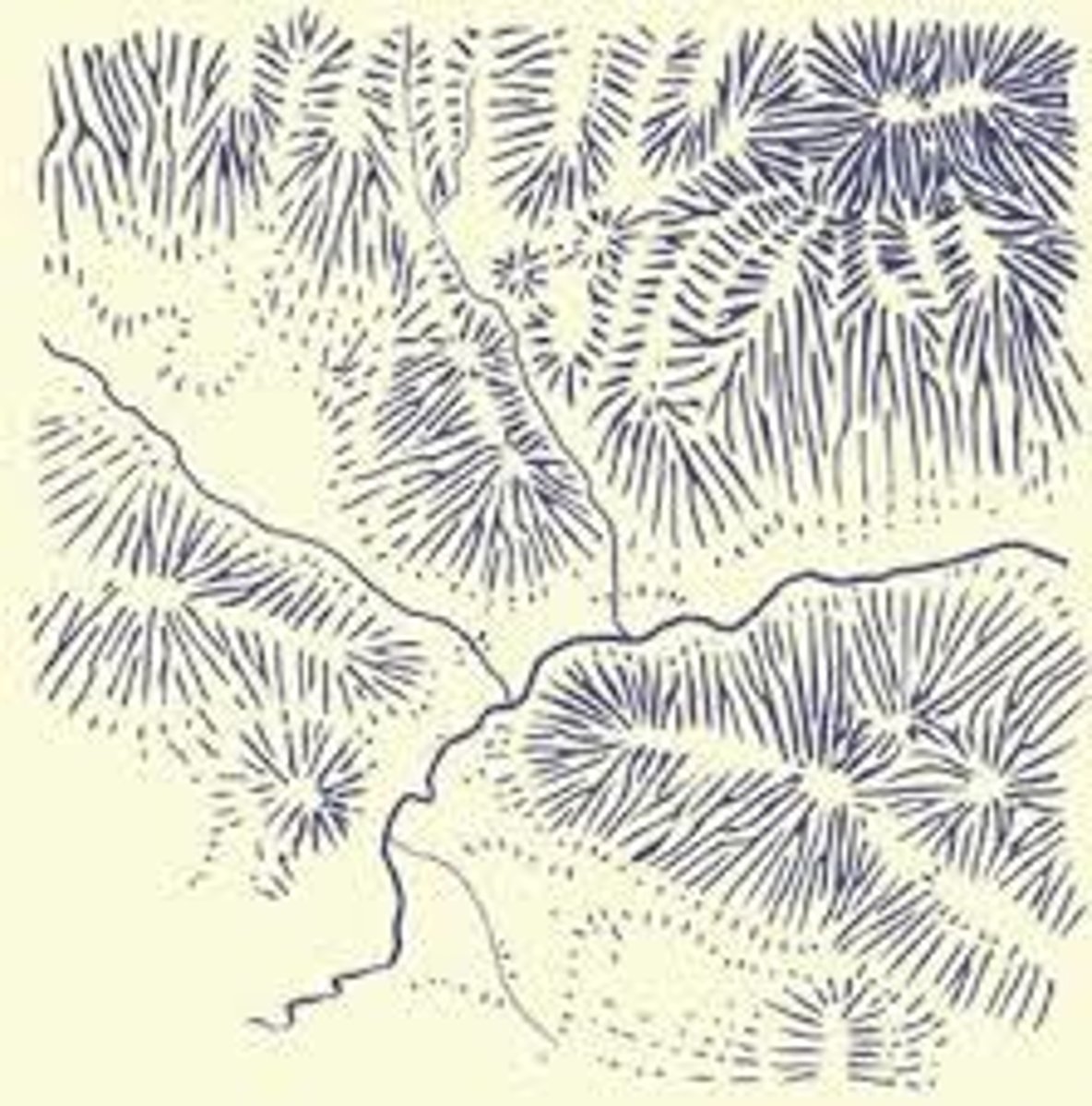 <p>gęstość kresek określa wielkość nachylenia stoku</p>