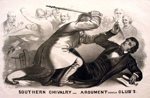 <p>Senator who spoke out for black freedom and racial equality post-Civil War. Publicly beaten by Preston Brooks for speaking out against the violence in Kansas, an event that marked increasing tensions between the North and South prior to the Civil War.</p>