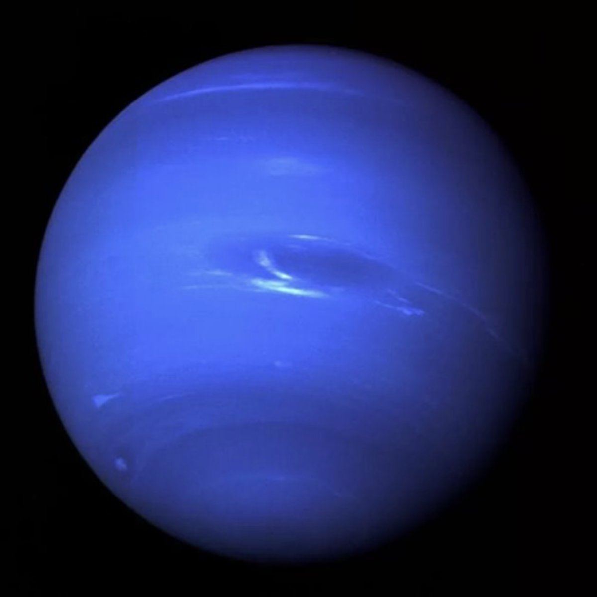 <p>Why is this planet blue?</p>
