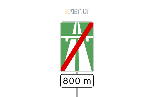 <p>What is the maximum speed allowed immediately after this sign from April to November?</p>