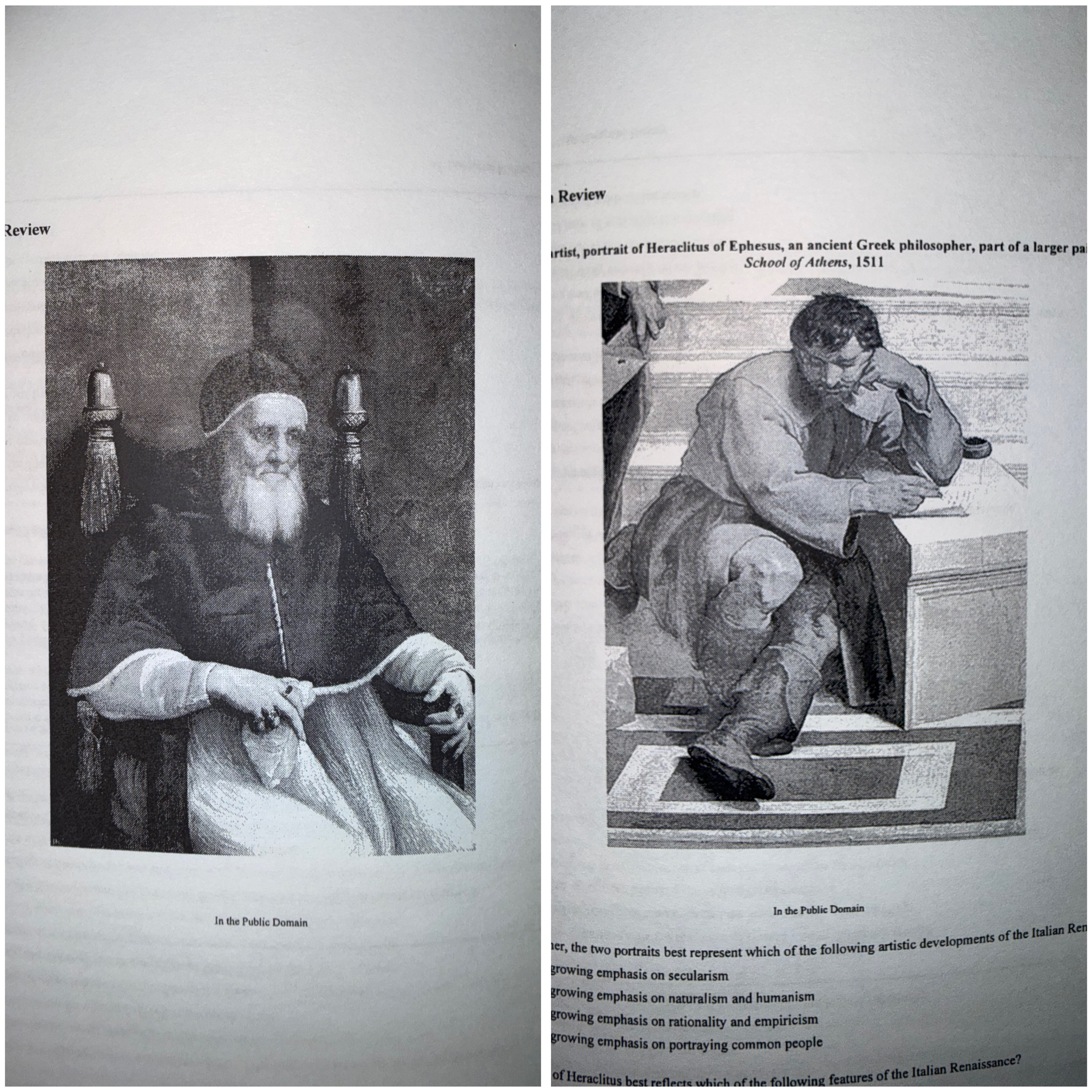 <p>The commissioning of Image 1 best represents which of the following trends of the Italian Renaissance?</p>