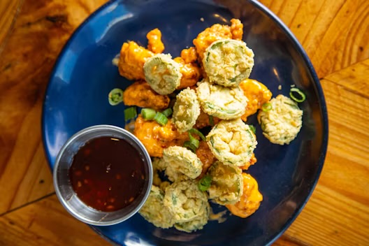 <p>Flamingo Chicken Bombs</p>