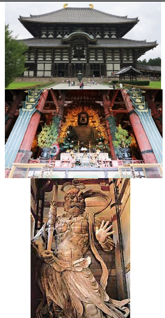 <p>Todai-ji Temple (date &amp; material)</p>