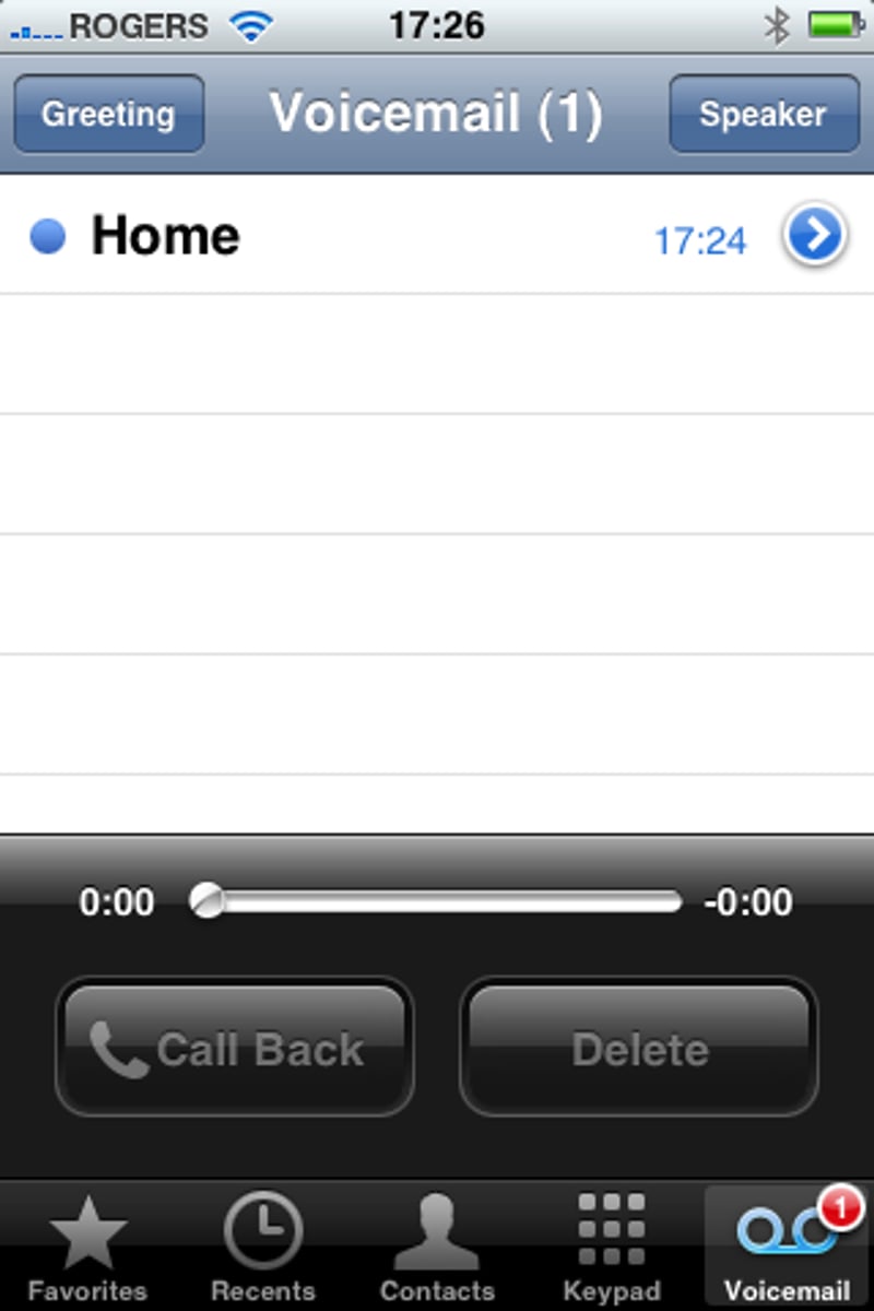 <p>voice mail</p>