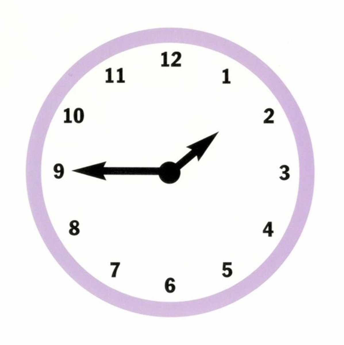 <p>It's 1:45</p>