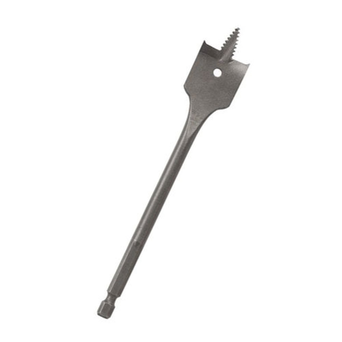 <p>Wide, flat blade used for cutting larger diameter holes.</p>