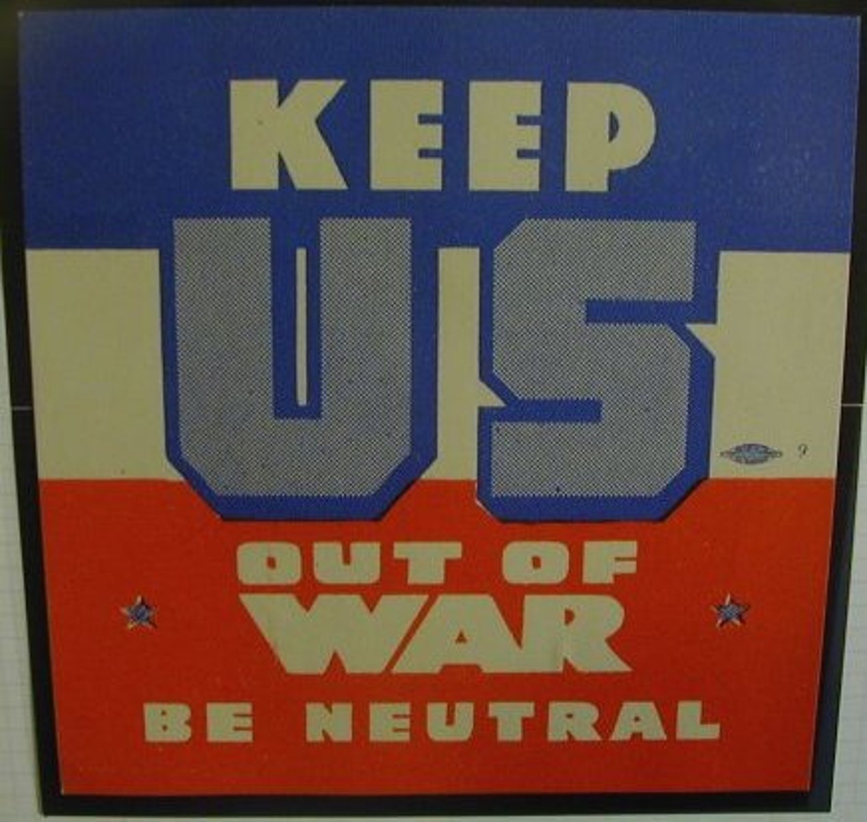 <p>A statement that the United States would support neither side in the conflict</p>