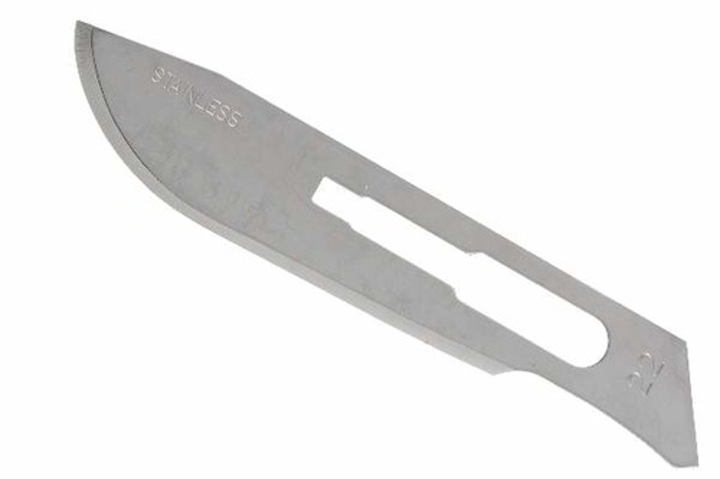 <p>detachable single use blades used for creating incisions</p>