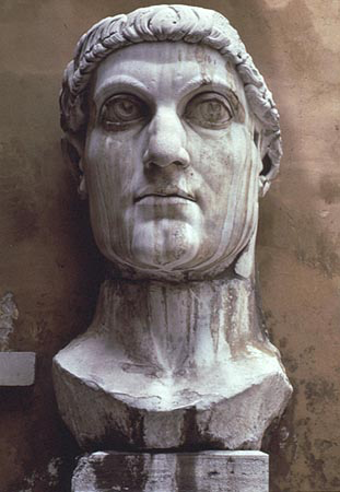 <p><span>Portrait of Constantine the Great </span></p>