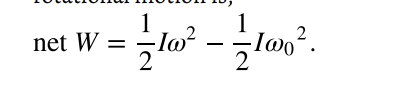 <p>work-energy theorem </p>